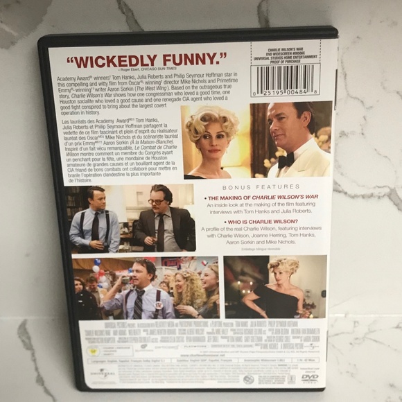 Charlie Wilson’s War DVD Movie 2008 - Picture 2 of 3